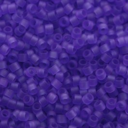 Miyuki delica's 11/0 - Dyed Transparent Purple Matted - DB0783